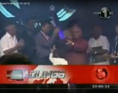 Sirasa TV News about V Awards Final (21-01-2012)