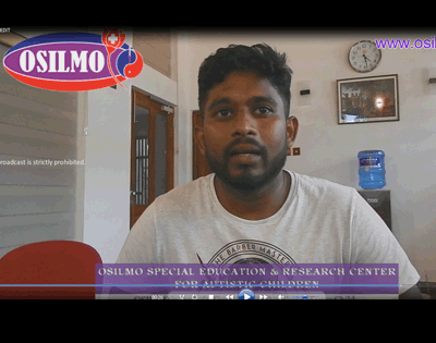 Father from UK talking about his Son progress in English | Autism Sri Lanka | OSILMO Autism