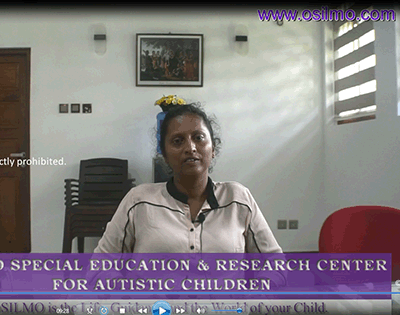Another Autistic child mother from Italy talking about her daughter's progress in Sinhala Language
