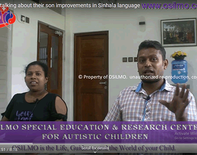 Another mother talking about her son improvements after OSILMO treatments in Sinhala language