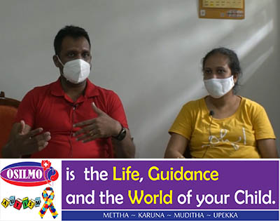 Three years old little girl seeing the real world after OSILMO treatment | Her parents shearing their experience in Sinhala language