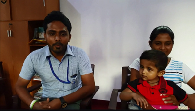 OSILMO Autism child progress, Father's comment in Sinhala Language 2015 (AS1579) (සිංහල)