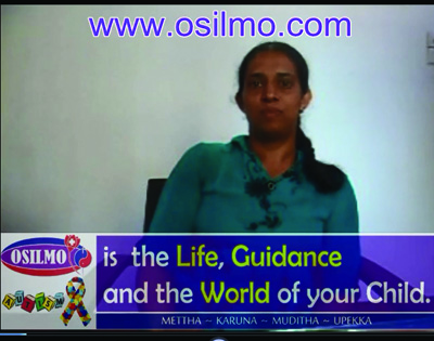OSILMO Autism child progress, Parents comment in Sinhala Language 2015 (AS1509) (සිංහල)